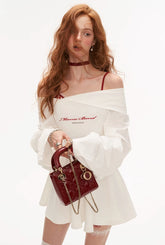 One-shoulder dress